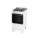 Ver imagem 3 de Fogão Esmaltec 4 Bocas Ideal Top Mesa Inox Tampa de Vidro Forno 50 Litros Branco T4iab Bivolt