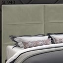 Ver imagem 5 de Cabeceira Queen 160 cm Barcel Veludo SL 940 Peer