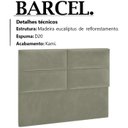 Ver imagem 3 de Cabeceira Queen 160 cm Barcel Veludo SL 940 Peer