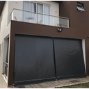 Ver imagem 1 de Toldo Cortina Preto - 3,10m x 1,80m - kit completo