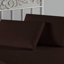 Ver imagem 1 de Kit Fronhas Nobre 2 Peças 50cm X 70cm Malha 100% Algodão - Marrom