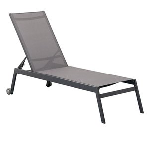 Espreguiçadeira Chaise Itagua-Rivatti - Grafite