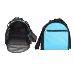 Bolsa Transporte Gato Cachorro Cao Pet Faixa Refletiva Pequeno Porte Animal de Estimaçao Segurança C - 7