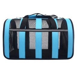 Bolsa Transporte Gato Cachorro Cao Pet Faixa Refletiva Pequeno Porte Animal de Estimaçao Segurança C - 12