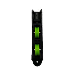 Dupla/par de Roldanas 80kg para Porta e Janela - Silenciosa/resistente - 10cm Suprema - 7