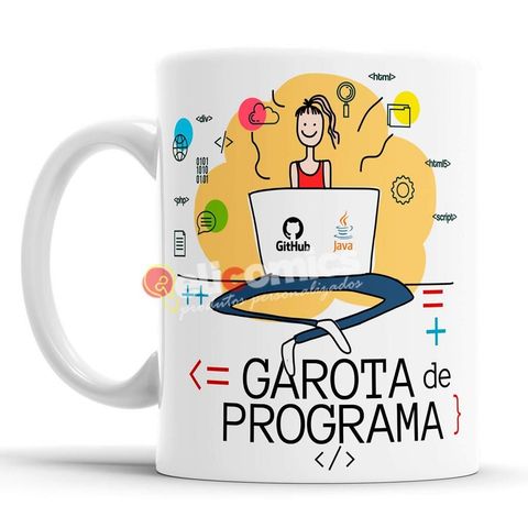 Caneca Garota de Programa Programadora
