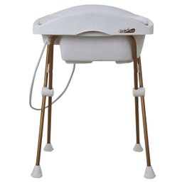 Banheira Banho Bebê Burigotto Tchibum Polar Com Suporte e Trocador - 1