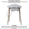 Banheira Banho Bebê Burigotto Tchibum Polar Com Suporte e Trocador - 2