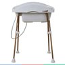 Banheira Banho Bebê Burigotto Tchibum Polar Com Suporte e Trocador - 7