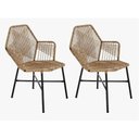 Ver imagem 1 de Kit 2 Cadeiras Tropicália Fibra Sintética(bananeira)