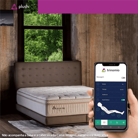 Colchão Casal Trinomio Trinomio Imassage Plush 34 - 138x188x34
