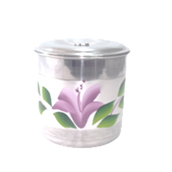 Jogo de Mantimentos 5 Peças Estampa Floral Rosa maçãSTORE - 3