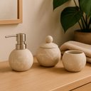 Ver mais imagens de Conjunto Mini para Lavabo Banheiro Sabéa Mart 3 Peças