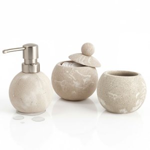 Conjunto Mini para Lavabo Banheiro Sabéa Mart 3 Peças