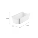 Ver imagem 2 de Organizador Gaveta Uz 8,5x17cm Uz377-br