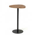 Ver imagem 1 de Mesa Lateral Orgânica Média MDF Cor:Preto