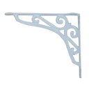 Ver imagem 1 de Cantoneira Branca Suporte De Parede Mão Francesa 20X25Cm