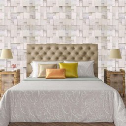 Papel de Parede Adesivo Pedra Lavável Sala Quarto Cozinha 1,5m - 1
