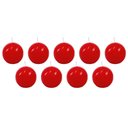 Ver imagem 1 de 10 Vela Bolinha Vermelha 7 Horas Romântico Bola P Namorados