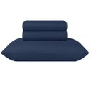 Ver imagem 1 de Jogo Lençol Microfibra Cama Queen 4 Peças Paco Milano