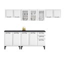 Ver imagem 3 de Cozinha Modulada em Aço 5 Peças 12 Portas 2 Gavetas New Premium Itatiaia 