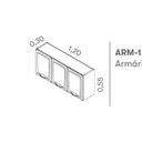 Ver imagem 6 de Cozinha Modulada em Aço 5 Peças 12 Portas 2 Gavetas New Premium Itatiaia 