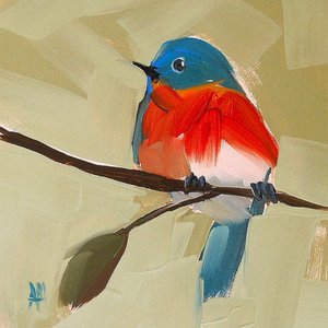 Bluebird No. 21 Canaleta 80x80cm Tabaco
