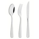 Ver imagem 6 de Faqueiro Tramontina Pacific Aço Inox C/ Facas de Churrasco Brilho e Detalhes no Cabo 72 Pçs