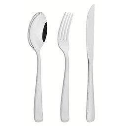 Faqueiro Tramontina Pacific Aço Inox C/ Facas de Churrasco Brilho e Detalhes no Cabo 72 Pçs - 6
