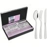 Faqueiro Tramontina Pacific Aço Inox C/ Facas de Churrasco Brilho e Detalhes no Cabo 72 Pçs - 1
