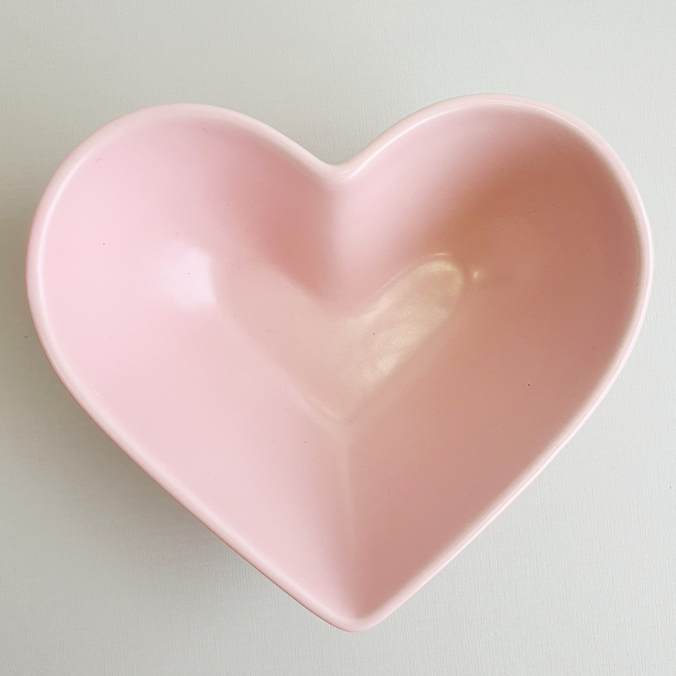 Bowl de Cerâmica Heart Rosa 18 cm