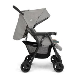 Carrinho de Gêmeos Aire Twin Cinza Pebble - Joie - 6