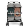 Carrinho de Gêmeos Aire Twin Cinza Pebble - Joie - 5