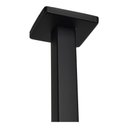 Ver mais imagens de Ducha Ultra Slim Quadrado 25x25 Black Com Braço Suporte Teto