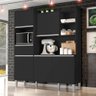 Kit Armário Cozinha Compacta Isabel 5 Portas Ajl - 7