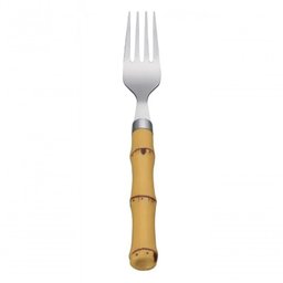 Jogo de Garfos Inox e Plastico Modelo Bambu 6 Peças - Mimo - 2