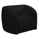 Ver imagem 5 de Kit Sofá 04 Lugares Sala Estar 332 Cm com 02 Poltronas Lazio M03 Bouclê Preto - Lyam Decor