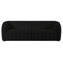 Ver mais imagens de Kit Sofá 04 Lugares Sala Estar 332 Cm com 02 Poltronas Lazio M03 Bouclê Preto - Lyam Decor