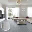 Ver imagem 2 de Kit 8,98m² Piso Vinílico em Régua 2MMX18,4CMX122,1cm Cities Cinza/Laguna Casa Grassi