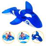 Boia Baleia Grande Inflável Divertida Piscina Verão Praia - Azul - 1