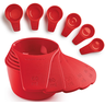 Xícaras Medidoras Geração Ii Chili (vermelho) Tupperware - 1