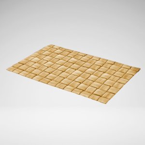 Tapete Capacho Decorativo para Porta Cozinha 65x45 Juta