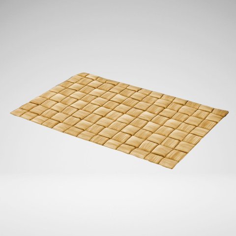 Tapete Capacho Decorativo para Porta Cozinha 65x45 Juta