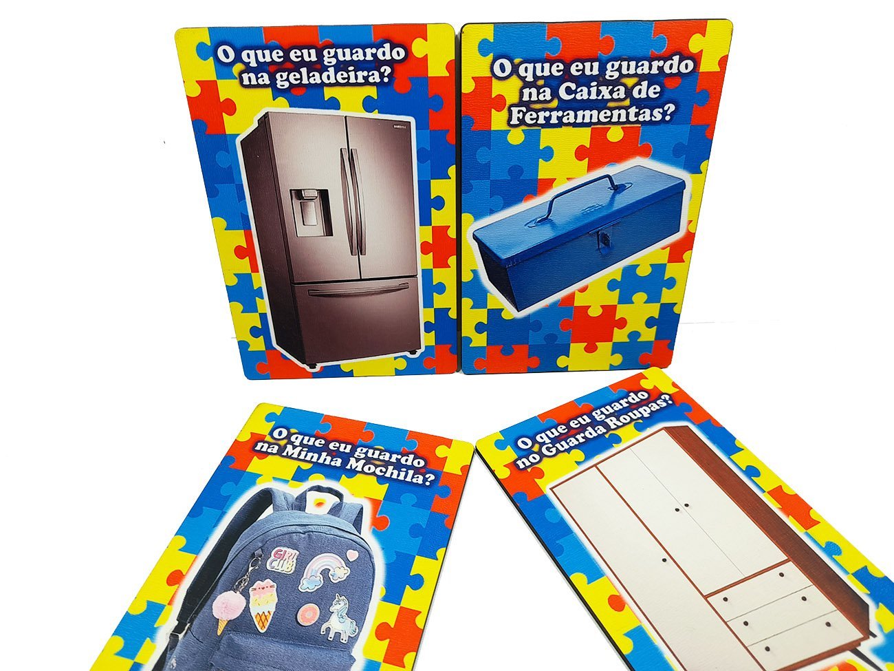 Kit Especial Jogos Educativos Cogntivos para Autistas - Combo 3- Coleção TEA & AMOR - 4