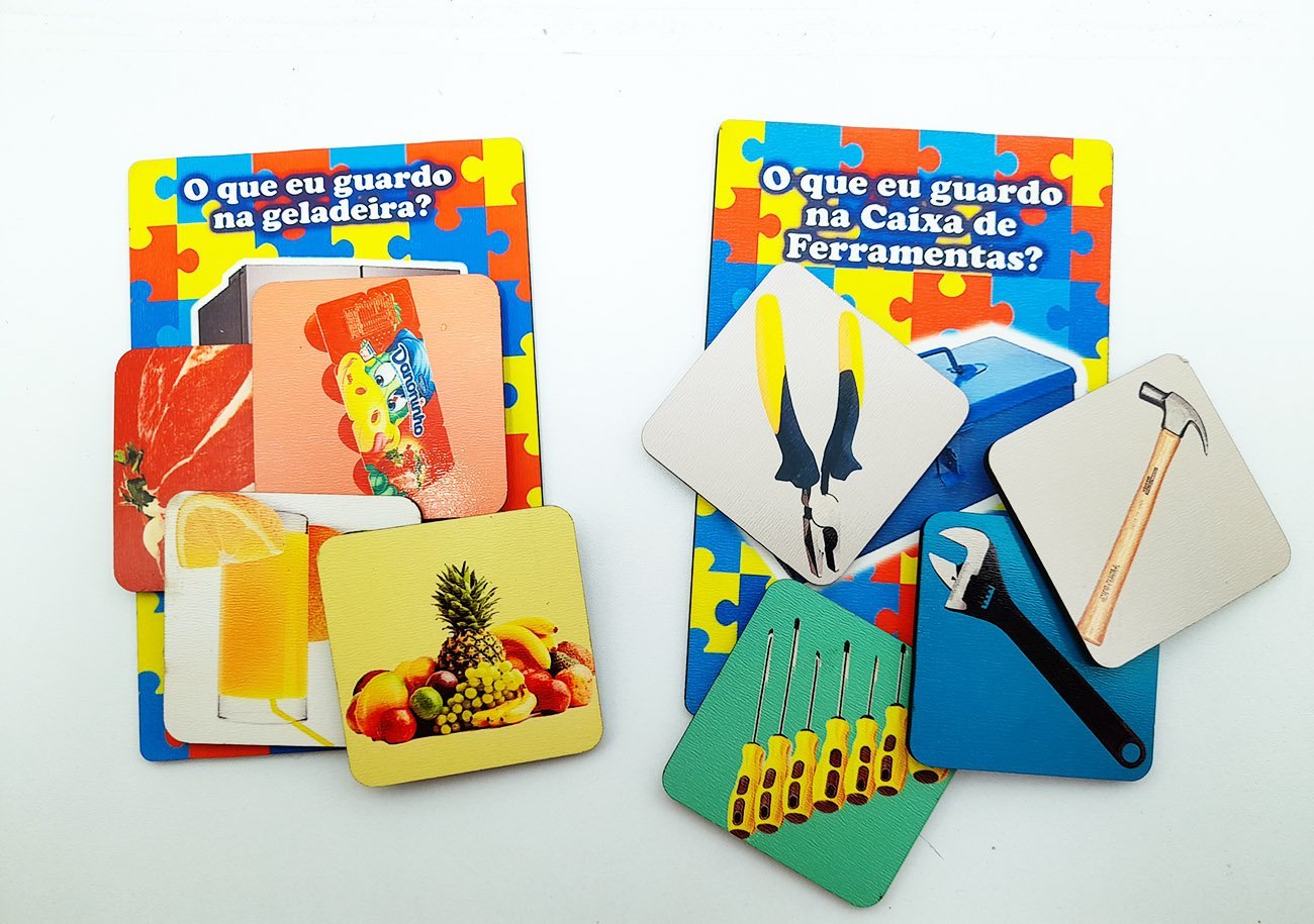 Kit Especial Jogos Educativos Cogntivos para Autistas - Combo 3- Coleção TEA & AMOR - 2