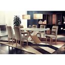 Ver imagem 1 de Conjunto Sala De Jantar 180 Vidro 06 Cadeiras