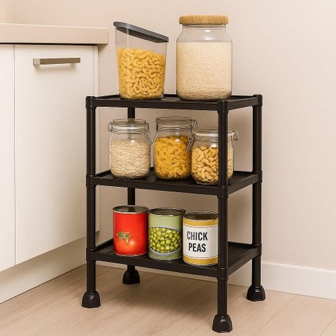 Organizdor Modular Estante 3 Prateleira Multiuso Cozinha