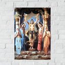Ver imagem 1 de Placa Decorativa Mdf Pancha-tattva Tamanho 20x27cm