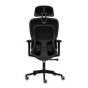 Ver imagem 4 de Cadeira Presidente Ergonômica Executiva Mesh Preta Braços 4d Preto