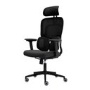 Ver imagem 1 de Cadeira Presidente Ergonômica Executiva Mesh Preta Braços 4d Preto